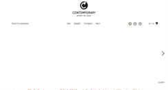 Desktop Screenshot of contemporary.cz